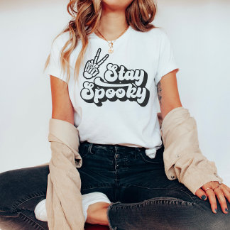 Stay Spooky T-Shirt – Schattige Halloween grafisch