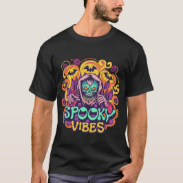 Stay Spooky Vibes - Groovy Ghost T-shirt