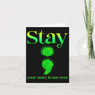 Stay Story Zelfmoordpreventie Geestelijke Gezondhe Kaart
