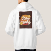Stay Strong – Motivational Quote T-Shirt & Hoodie (Achterkant)