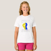 Stay Strong - Ukraine  T-shirt (Voorkant volledig)