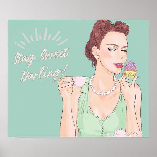 Stay Sweet, Darling! Poster (Voorkant)