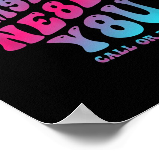 Stay Tomorrow Needs You 988 Suicide Prevention Awa Poster (Hoek)