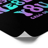 Stay Tomorrow Needs You 988 Suicide Prevention Awa Poster (Hoek)