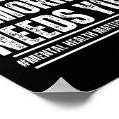 Stay Tomorrow Needs You Mental Health S Awareness Poster (Hoek)