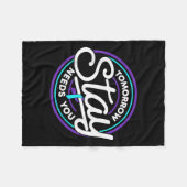 Stay Tomorrow Needs You Suicide Prevention Awarene Fleece Deken (Voorkant (Horizontaal))
