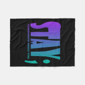 Stay Tomorrow Needs You Suicide Prevention Awarene Fleece Deken (Voorkant (Horizontaal))