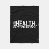 Stay Tomorrow Needs You Suicide Prevention Awarene Fleece Deken (Voorkant)