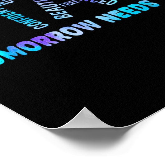 Stay Tomorrow Needs You Suicide Prevention Awarene Poster (Hoek)