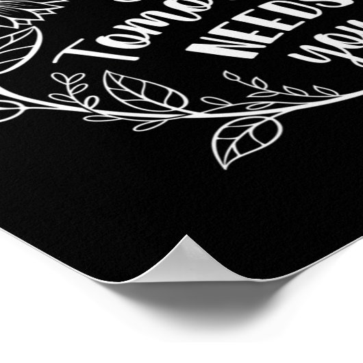 Stay Tomorrow Needs You Suicide Prevention Awarene Poster (Hoek)