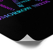 Stay Tomorrow Needs You Suicide Prevention Awarene Poster (Hoek)