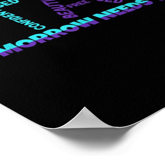 Stay Tomorrow Needs You Suicide Prevention Awarene Poster (Hoek)