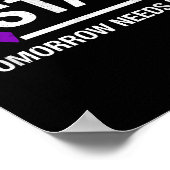 Stay Tomorrow Needs You Suicide Prevention Awarene Poster (Hoek)