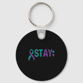 Stay Tomorrow Needs You Suicide Prevention Awarene Sleutelhanger (Voorkant)