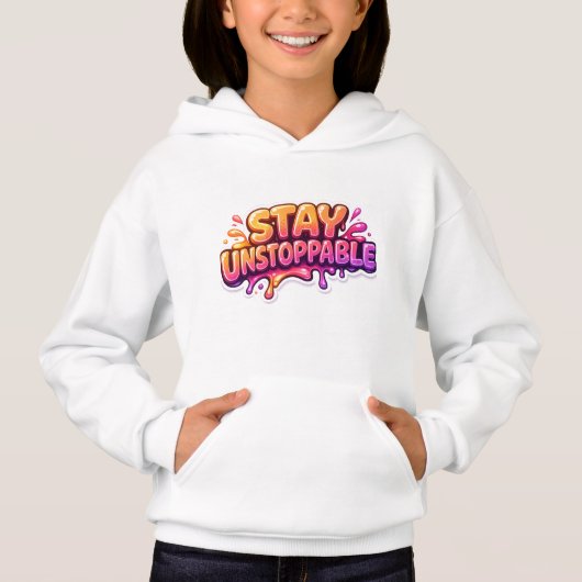 Stay Unstoppable – Motivational Quote (Voorkant)