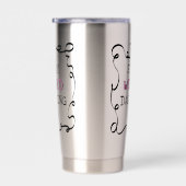 Stay Weird Darling Geïsoleerde Drinkbeker (Rechts)