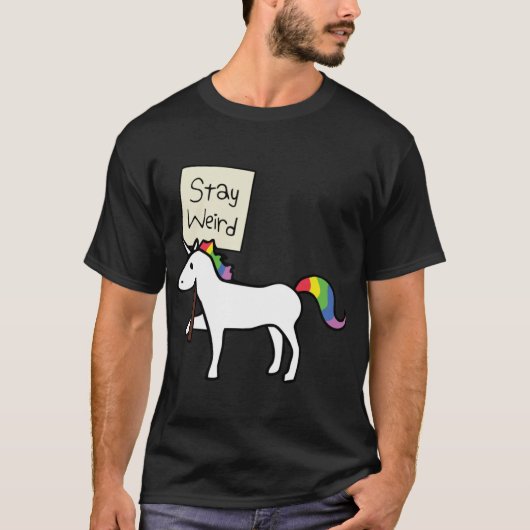 Stay Weird family T-shirt (Voorkant)