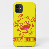 STAY WEIRD grappig cadeau voor verrassing Case-Mate iPhone Case (Achterkant)