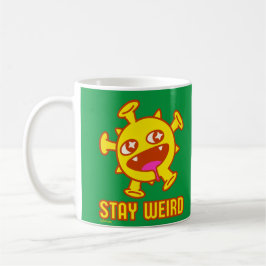 STAY WEIRD grappig cadeau voor verrassing Koffiemok