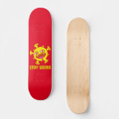 STAY WEIRD grappig cadeau voor verrassing Persoonlijk Skateboard (Voorkant)