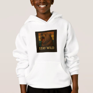 Stay Wild  Animal Graphic voor Natuur Lover