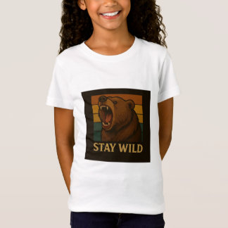 Stay Wild  Animal Graphic voor Natuur Lover T-shirt