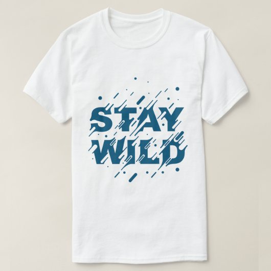 Stay Wild Avonturen T-Shirt (Design voorkant)