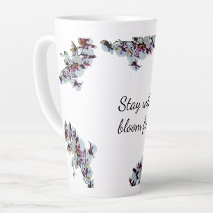 Stay Wild, Bloom Free – Orchid Latte Mok
