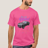 Stay Wild Borcalli Apparel Basic Donkere T-Shirt (Voorkant)