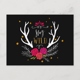 Stay Wild Briefkaart
