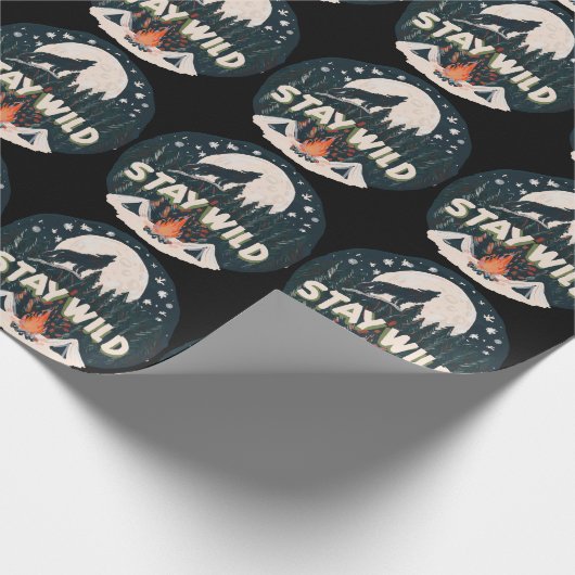 Stay Wild Cadeaupapier (Hoek)