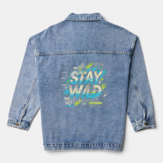 STAY WILD DENIM JACKET