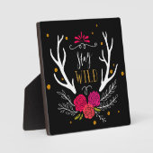 Stay Wild Fotoplaat (Voorkant)