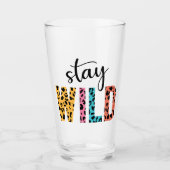 Stay Wild Glas (Voorkant)