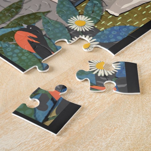 STAY WILD GYPSY CHILD - JIGSAW PUZZLE LEGPUZZEL (Zijkant)