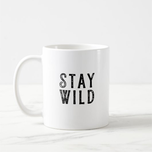 Stay Wild Koffiemok (Links)