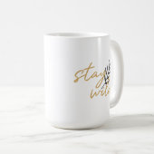 Stay Wild Koffiemok (Voorkant rechts)