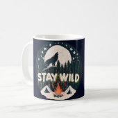 Stay Wild Koffiemok (Voorkant links)