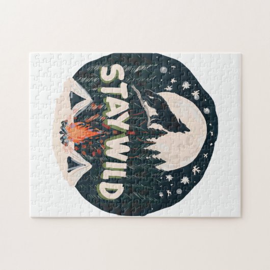 Stay Wild Legpuzzel (Horizontaal)