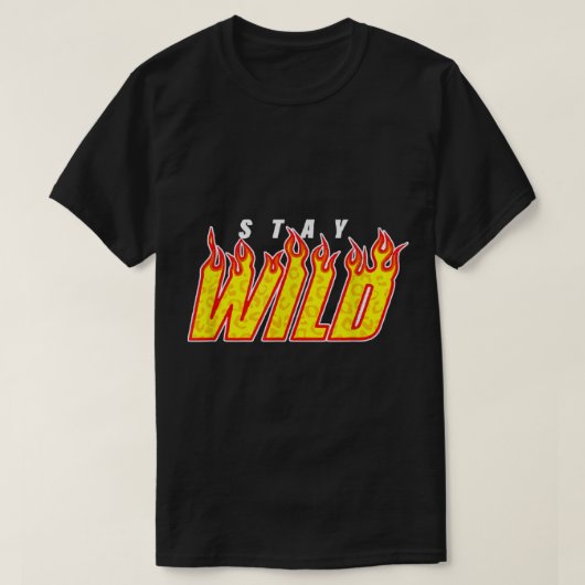 Stay Wild Merch Ben Azelart Red  T-shirt (Design voorkant)