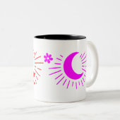 Stay Wild Moon Child - Boho Celestial Coffee Mok (Voorkant rechts)