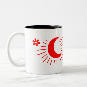 Stay Wild Moon Child - Boho Celestial Coffee Mok