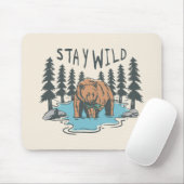 Stay Wild Muismat (Met muis)
