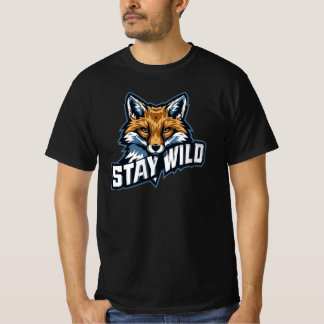 STAY WILD – Natur & Abenteuer Motiv für Freigeiste T-shirt