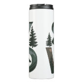 Stay Wild - Natuur-geïnspireerd ontwerp Thermosbeker (Achterkant)