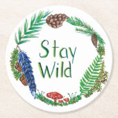 Stay Wild Onderzetter Set (Voorkant)