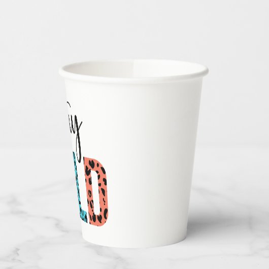 Stay Wild Papieren Bekers (Links)