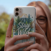 Stay Wild Phone Case | Natuur Art Armor iPhone 16 Hoesje