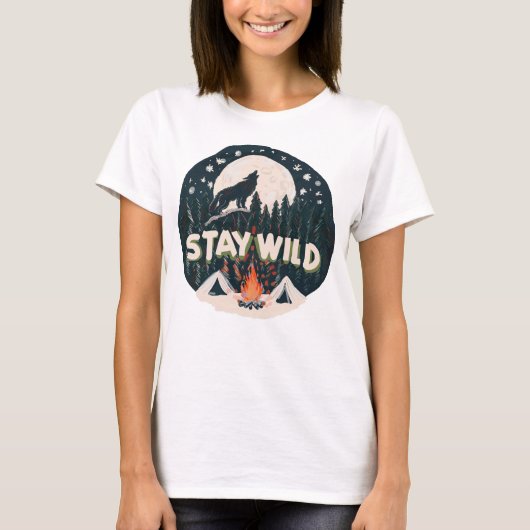Stay Wild T-shirt (Voorkant)