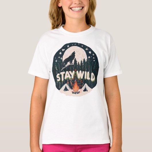 Stay Wild T-shirt (Voorkant)